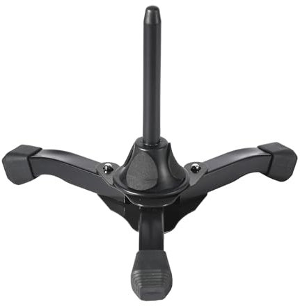 Blasinstrumentenständer – Stativständer für Klarinette, stabiler, stabiler, tragbarer faltbarer Flötenständer für Oboenflöte, Klarinette, gerades Saxophon