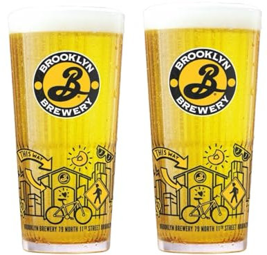 Laurie's Pub and Bar Accessories Lot de 2 Verres Demi-Pinte 283,5 g