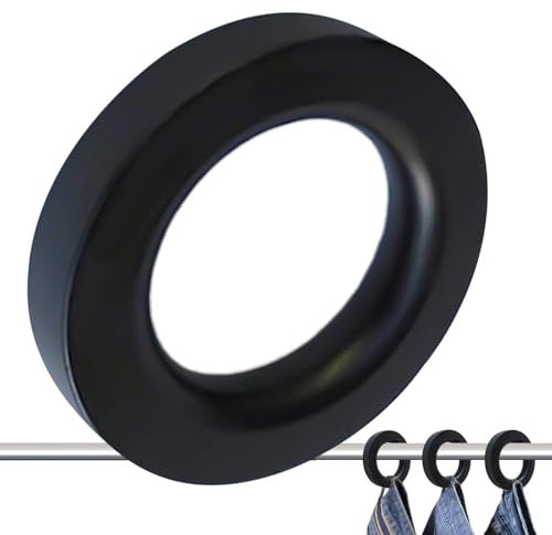 Drapierhaken aus , magnetische Drapierschnalle, dekorative Clips, rund, natürliches , Möbelzubehör, Raffhalter für Fenster, Zimmer, Vorhänge
