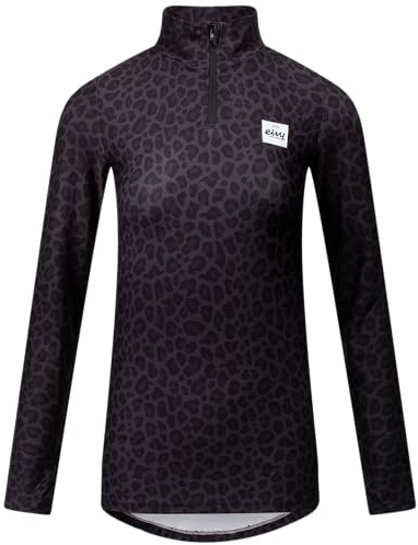 Eivy Jouney Top T-Shirt, Black Leopard, S EU