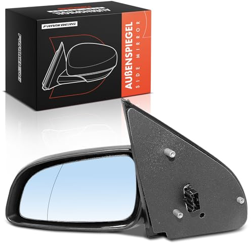 Frankberg Électrique Rétroviseur Gauche &-Chauffable Compatible avec Astra H A04 2004-2009 Astra H Caravan A04 2004-2009 Remplacer# 6207118