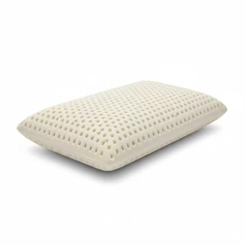 Talatex Upgraded Dunlop Pillow with Washable Cover – Pressure-Relieving Support for Neck & Shoulders | Purefusion Talalay Latex & Breathable Design | Perfect Package For Gift