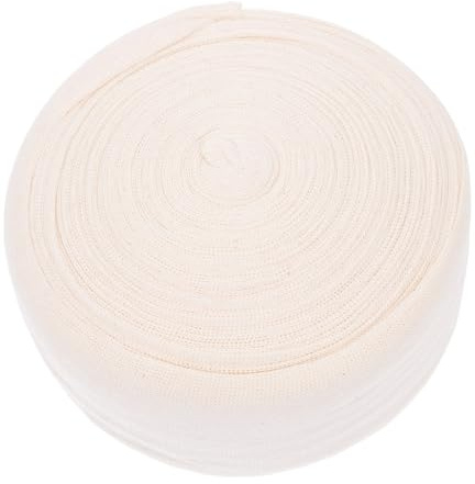 Homoyoyo 1roll Tubular Elastic Bandage Wrap Wide Breathable Material for Comfortable Fixation of Hand Wrist Ankle Injuries and Strains