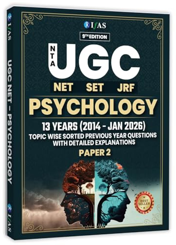 UGC NET Psychology Book 2026 | Previous Year Solved Papers 2 (2014–June 2025) with Detailed Solutions | Best Seller PYQ Book for NTA UGC NET/JRF & SET | Two Brothers