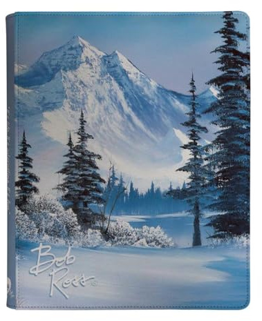 Bob Ross Winter Paradise 9-Pocket Zippered PRO-Binder