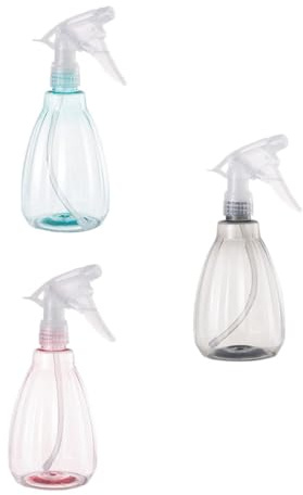 PAMINGONO 3 Stück Wiederbefüllbare Sprühflaschen 550ml aus Langlebigem Material Gartenspritze und Reinigungsspray für Zimmerpflanzen Reisen und Gartenpflege