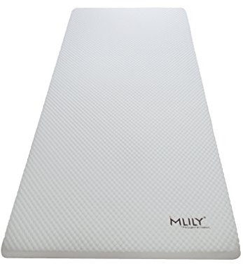 Ebitop Topper Matratze Kaltschaum Matratzenauflage, EBI - A2-120.6 Bezug waschbar, weiß (120 x 200 x 6 cm)