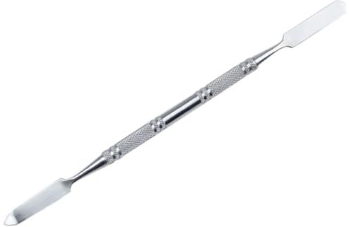 NUOBESTY Outil De Mélange Acier Inoxydable pour Cosmétiques Barrette De Modulation De Couleur pour Fond De Teint Fard à Paupières Et