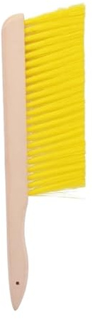 Bee Brush 1PCS Beekeeping Tools Wood Honey Brush Wasp Bee Sweep Yellow Nylon Hair Bee Brushes Soft Brush Beekeeping Equipment Beekeeping Brush
