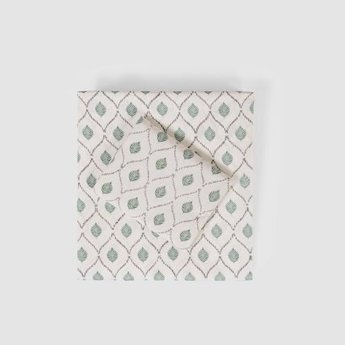 TRAMAS+ Sabanas 140x190/200cm 100% algodón Suave, Juego de sábanas 3 Piezas, Sabana Bajera Ajustable, Encimera, 1 Fundas de Almohada 155x45cm, Certificado Oeko Tex- Cama 135, Charleston