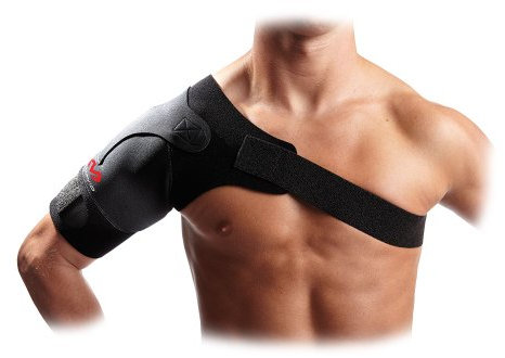 McDavid 463 - Supporto Leggero per Spalla, Nero (Nero), L