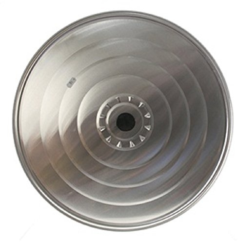 Aluminiumdeckel mit Knopf 36cm