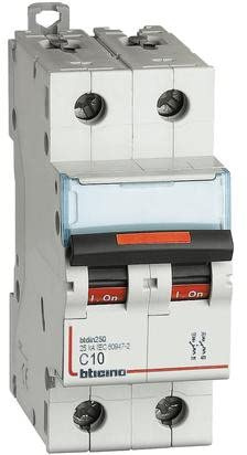 Bticino FV82C10 - BTDIN250 - MAGNETOT 2P Curva C 10A 25KA