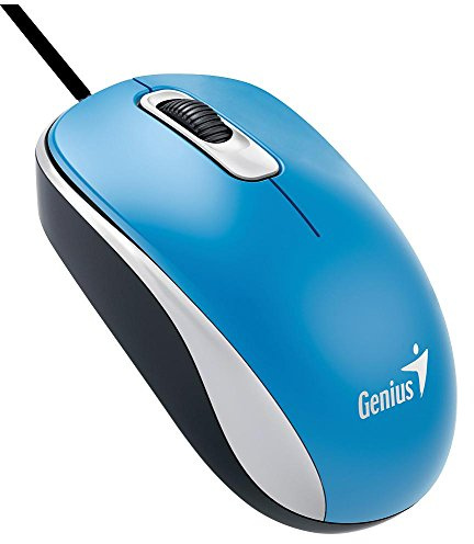 Genius 31010116103 - DX-110 Blue USB Full Size Optical Mouse
