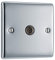 BG Electrical Single Co-Axial Socket