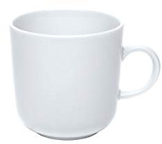 KAHLA Pronto Kaffeebecher 0,30 l weiß | weiße Kaffeetasse aus Porzellan
