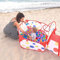 Dioche Kinderspielzelt mit Spielhaus Tunnel und Zelt,3-Teiliges Kinder Spielzelt Tunnel,Spielhaus Zelt Tunnel Ball Pool Pop Up Kinder Indoor Outdoor Spielzeug
