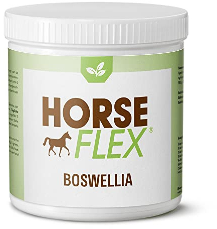 Horse Flex Boswellia polvere per cavalli per sostenere le articolazioni, la pelle, le vie respiratorie e il tratto gastrointestinale - 250 grammi