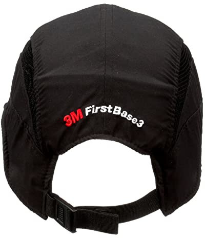 3M Anstoßkappe Schwarz, Mat. innen ABS, Außenmaterial ABS, mit Schweißband