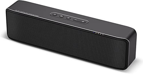 BOGASING S8 Pro Bluetooth Speaker, Portable Wireless Speakers with HiFi Surround Stereo Sound & Punchy Bass, 15H Playtime, Waterproof, EQ, DSP Technology, TF-Card, AUX, Built-in Mic