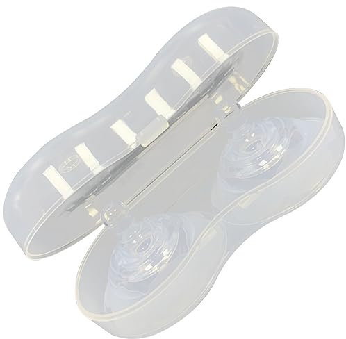 EXCEART 1 Satz Brustpolster Aus Silikon Wiederverwendbare Brustschalen Stillbrustwarzenabdeckung Stillbrusthaube Brustwarzenschutz Kontaktieren Auslaufschutz Sammelbecher Mutter Kieselgel