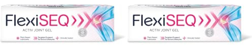 Flexiseq for Joint Wear & Tear Gel, 100g, Drug-Free, Pain Relief Gel, (Packaging May Vary) (Pack of 2)