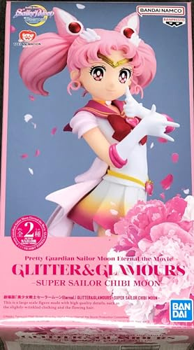 BANPRESTO - Pretty Guardian Sailor Moon Eternal The Movie - Glitter & Glamours - Super Sailor Chibi Moon Version B Statue