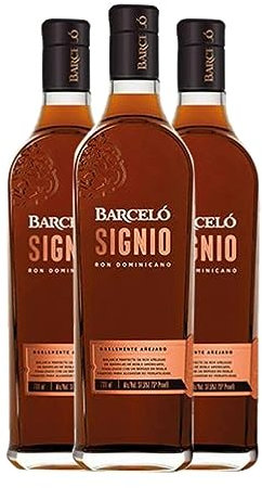 Ron Barceló Signio Extra Añejo 70 cl (Caja de 3 Botellas de 70 cl)