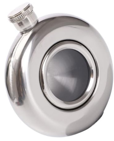 MAGICLULU Robusta Bottiglia Di Vino Per Esterni - Borraccia Sigillata Leggera Piccola Da 5 Oz Perfetta Per Viaggi E Avventure Allaria Aperta