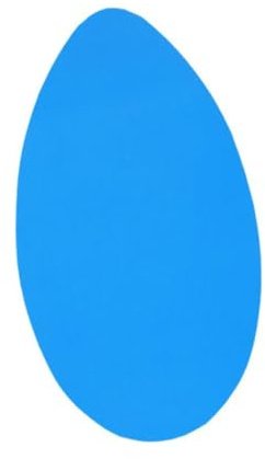 Skimboard in legno per principianti e bambini, bodyboard in pioppo leggero da 104 cm con finitura lucida per acque poco profonde, surf e imbarco sulla sabbia, blu