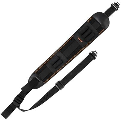 Allen Company Denali Neoprene Rifle Sling with Cartridge Loops, Black