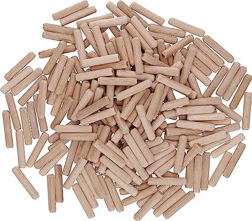 Bosch Accessories 200x Holzdübel (für alle Holzrunddübelverbindungen, Ø 6 x 30 mm, Zubehör Bohrmaschine)