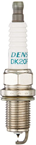 DENSO Bougie d'allumage DK20PR-D13 avec résistance 1-électrode de masse Électrode centrale à l'iridium Électrode de masse en platine Longueur du filetage: 19mm