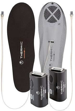 Therm-ic - Heat Flat + C-Pack 1300B - Heizsohlen + Akkus Bluetooth bis 13 Stunden Wärme
