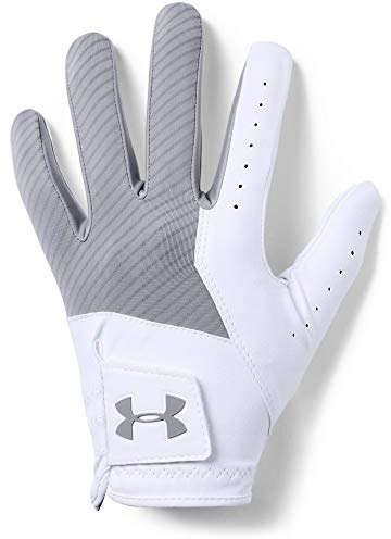 Under Armour Gants de Golf Medal pour Homme, Acier (035)/Acier, Left Hand Medium Large Cadet