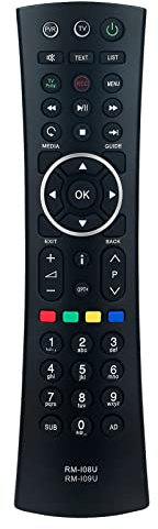 VINABTY RM-I08U RM-I09U Replacement Remote Control Compatible with Humax Freesat FreeTime Satellite HB-1000S HDR-1100S HDR-1010S HDR-2000T HDR-1000 HDR-1800T HDR-1100 HB1000S HDR1100S HDR1010S