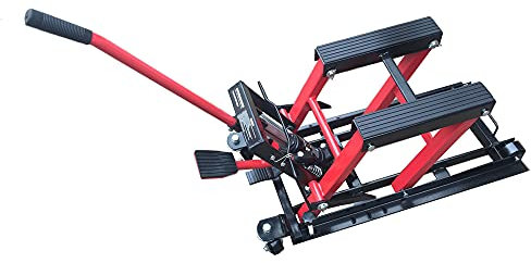 Montageständer Motorrad Ständer Heber | motorradheber | Motorradheber Hydraulisch | Scherenheber für verschiedene Typen | Max. Belastung 680 kg