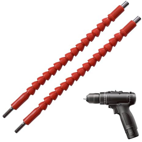 NEECS Flexible Bohrerverlängerung, flexibler Bohrer, biegbare Bohrerverlängerung für feines Finish, Schraubendreher weiche Schäfte, flexible Schraubendreherverlängerung für Männer, Frauen, Ehemann