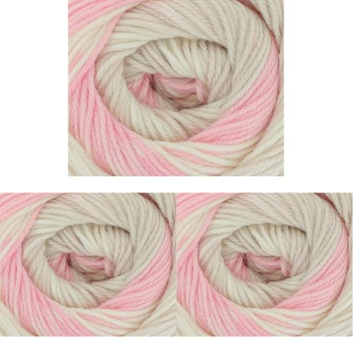 King Cole Fjord DK Knitting Wool Acrylic Self Pattern Fairisle Yarn 1 x 100g (Afjorden - 4920) (Pack of 3)