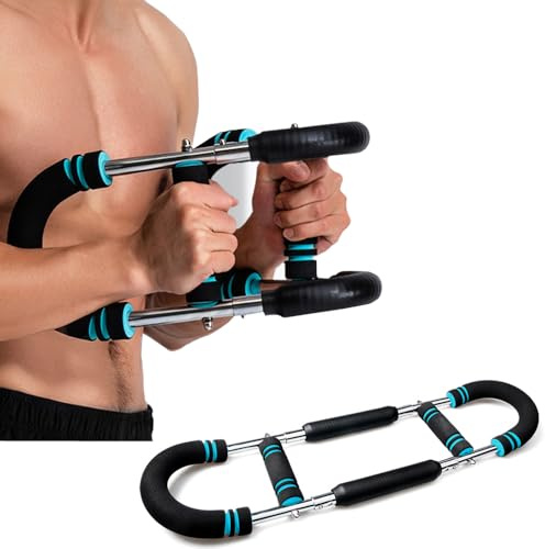 Ejercitador De Brazos Twister, Equipo De Entrenamiento Ajustable, Ejercicio Eficiente, Expansor De Pecho Ajustable para Pecho, Brazos, Hombros Y Antebrazos, Entrenamiento Muscular, Fitness, Etc