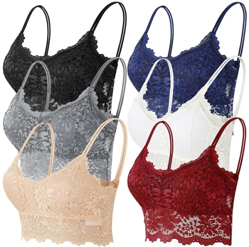 Soutien Gorge Dos Nu, Soutien Gorge Rembourre sans Armature Orange Latex Couture Brassiere Bain Femme Lot Sexy Post Mastectomie Soutif sous Vetements Feminins Brassière Ampliforme Soutient Sport