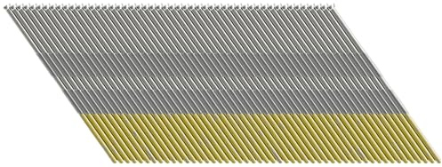 Simpson Strong-Tie T15N250SFB Tape Collation, DA-Style Angle, 15-Gauge Finishing Nail — 2-1/2 in. Type 316 (500-Qty)