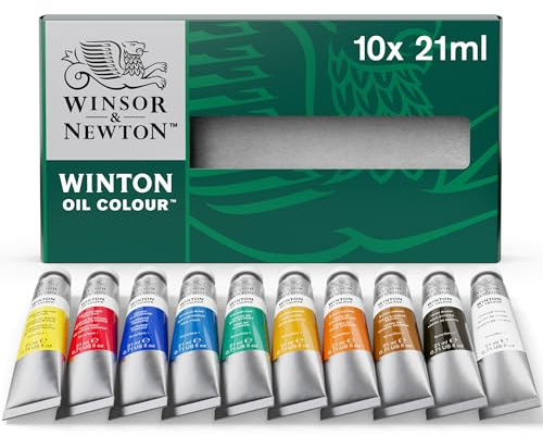 Winsor & Newton, Winton Oil Colour, 10x21ml Tube Set