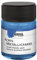 KREUL 77575 - Acryl Metallicfarbe, 50 ml Glas in metallic blau, glamouröse Acrylfarbe mit Metalliceffekt auf Wasserbasis, cremig deckend, schnelltrocknend und wasserfest