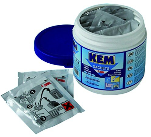 Fiamma Super Kem Toilet Chemical Cleaner Bags Blue Sachets Caravan Motorhome 15 Pcs