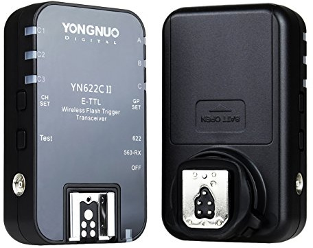 Yongnuo YN-622N II i-TTL/YN-622C II E-TTL - wireless flash trigger remote control FSK 2.4GHz with sync speed 1/8000s