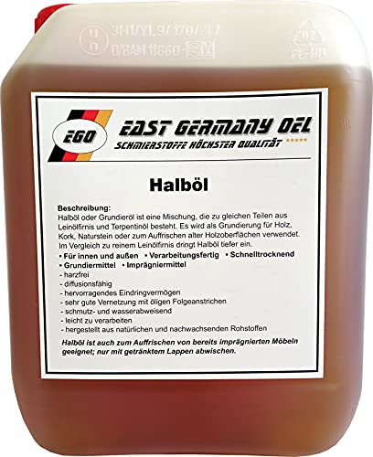 East Germany OIL Halböl Kanister 5 Liter