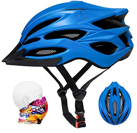 ioutdoor Bike Helmet Men Cycle Helmets Ladies 56-62CM (Blue)