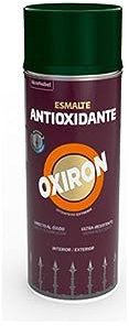 OXIRON Esmalte Antioxidante Spray Liso Brillante Verde Carruaje 400 ml