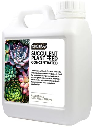 UK GROW Premium Plant Nutrient – Unlock the Full Potential of Your Plants! (1Ltr, Cacti and Succulent)
